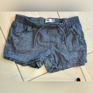 Old Navy Girls Chambery Linen Shorts Size 14